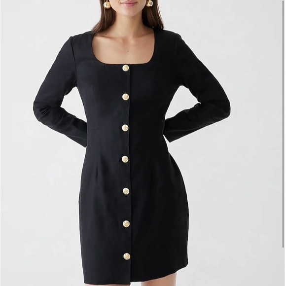 J. Crew Dresses & Skirts - J. CREW BLACK DRESS/8/ NWT